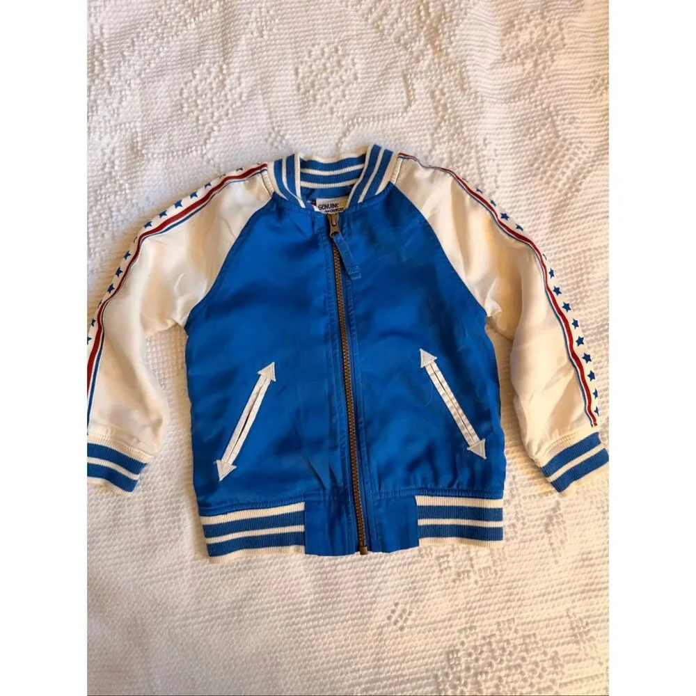Genuine Kids OshKosh Varsity Bomber 3T Stars